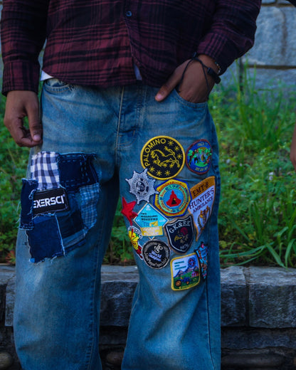 Patchwork Jeans