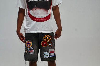 Reworked Patchwork Jorts