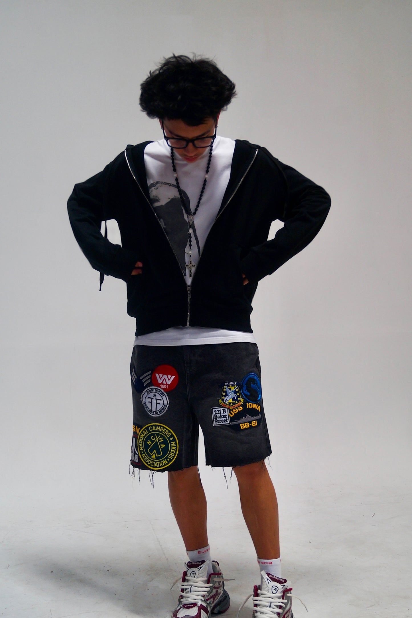 Reworked Patchwork Jorts