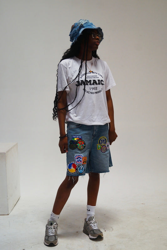 Reworked Patchwork Jorts